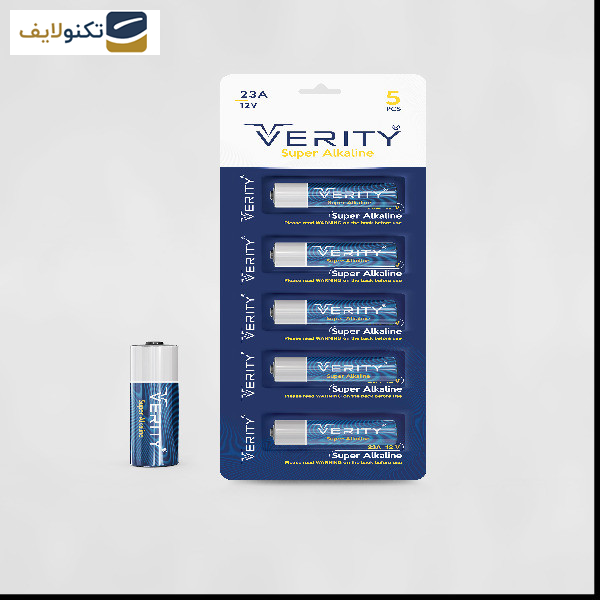 باتری 23A وریتی مدل LR03 بسته پنج عددی