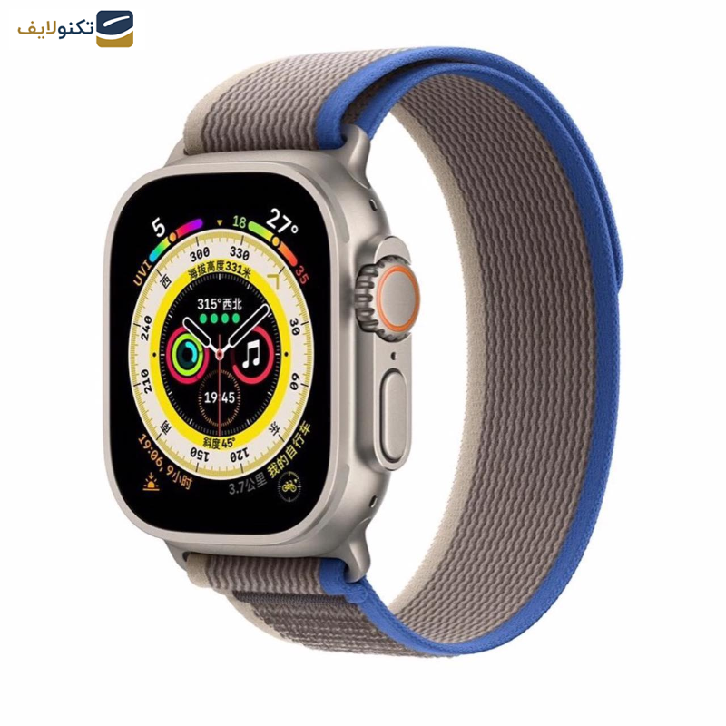 بند مدل تریل لوپ مناسب برای اپل واچ 42/44/45/49 میلی متری