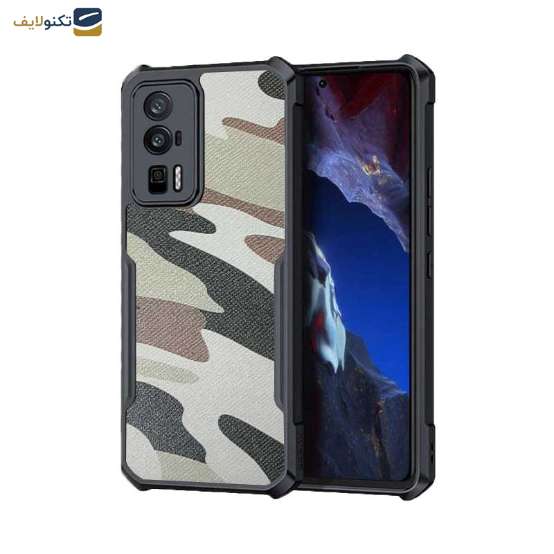 کاور اپیکوی مدل Xundd Camouflage مناسب برای گوشی موبایل شیائومی Poco F5 Pro /Redmi K60/ K60 Pro