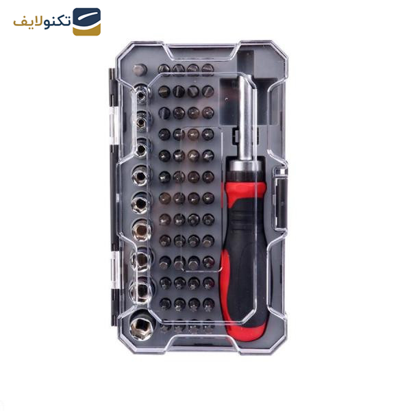 مجموعه 63 عددی سری پیچ گوشتی و بکس رونیکس مدل RH-2716