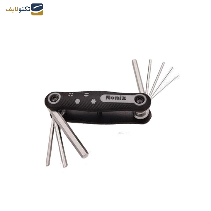 مجموعه 8 عددی آچار آلن تاشو رونیکس مدل RXH-2020