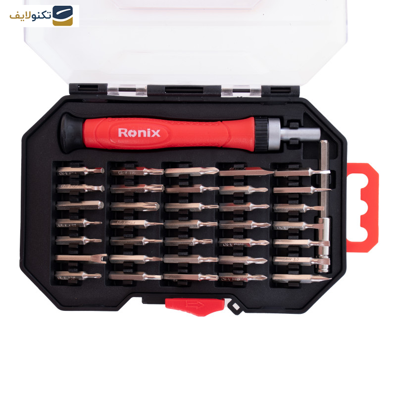 پیچ گوشتی رونیکس مدل RH-2719 مجموعه 37 عددی