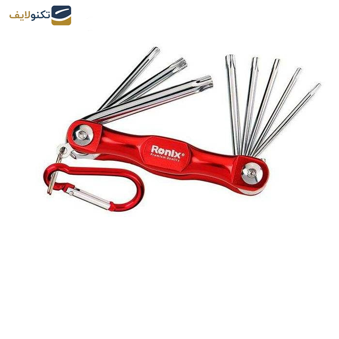  مجموعه 8 عددی آچار ستاره ای رونیکس مدل NIX-2041