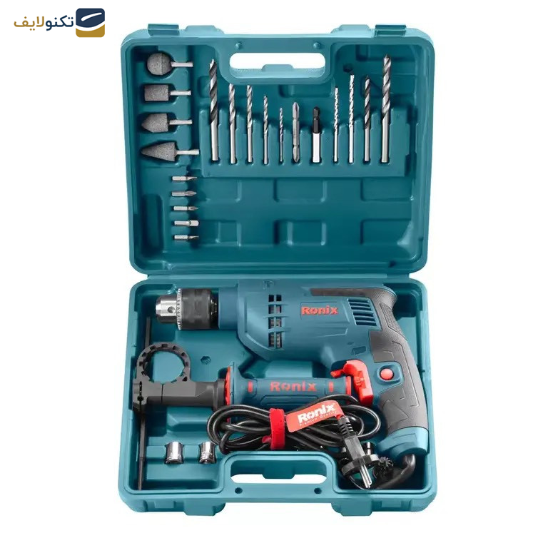 مجموعه 29 عددی دریل  چکشی رونیکس مدل RS-0007