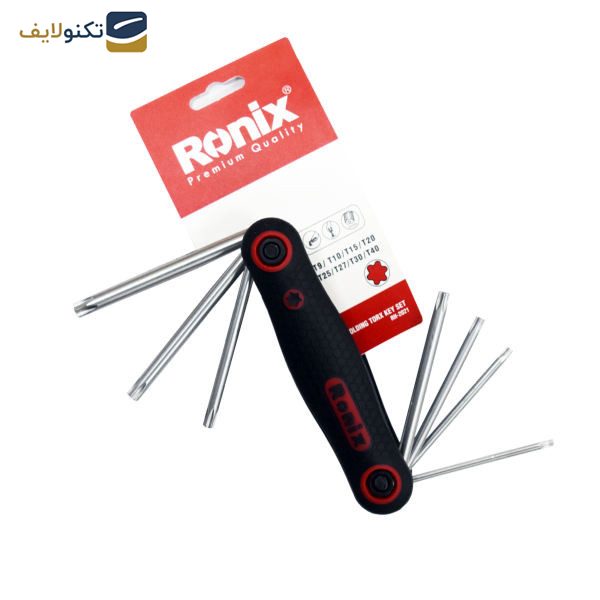  مجموعه 8 عددی آچار آلن ستاره ای رونیکس مدل RON-2021