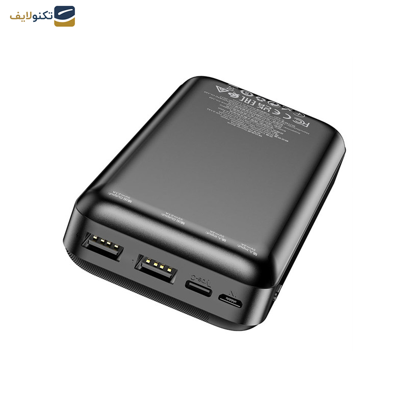 پاوربانک بروفون مدل BJ27A ظرفیت 20000 میلی‌ آمپر ساعت