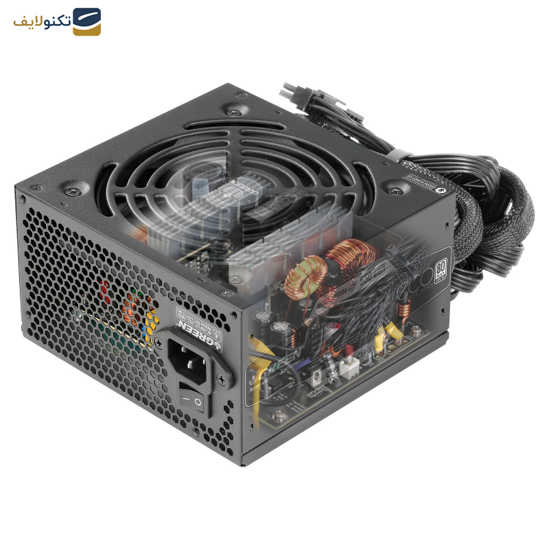 منبع تغذیه کامپیوتر گرین مدل GP550A-ECO Rev3.1