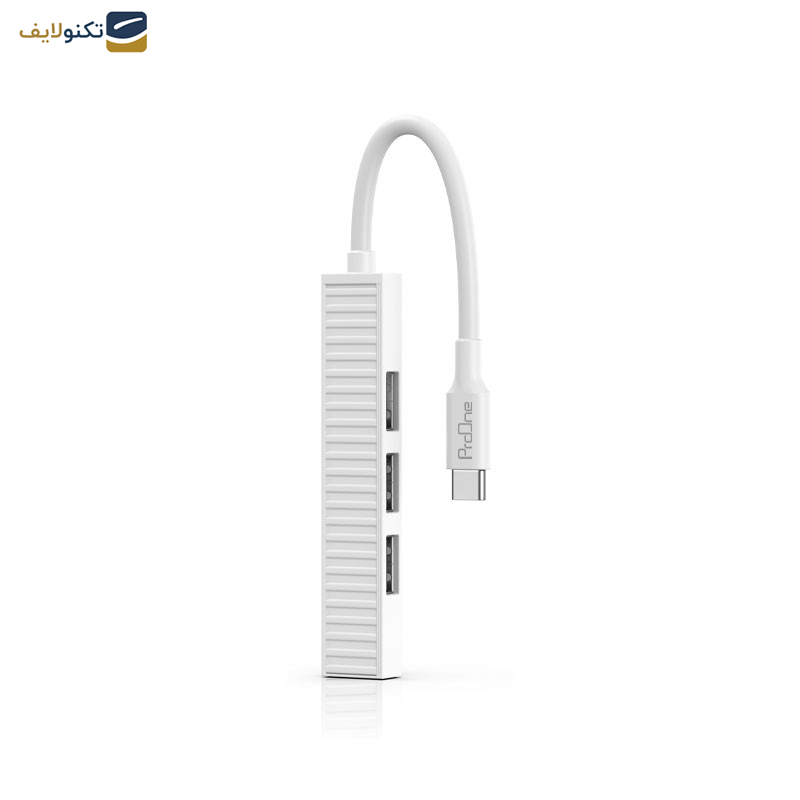 هاب 4 پورت USB-C پرووان مدل PHU553