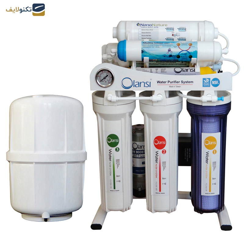 دستگاه تصفیه کننده آب اولانسی مدل REVERSE OSMOSIS - AT8300 به همراه فیلتر مجموعه 3 عددی