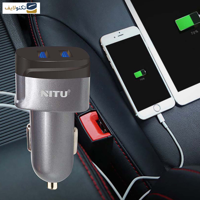  شارژر فندکی نیتو مدل NT-CC835