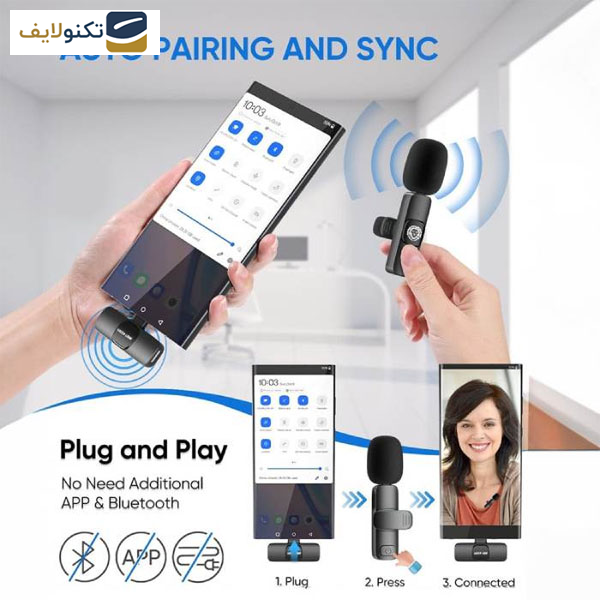 ست میکروفن یقه ای گرین لاین مدل gn3wirmicp