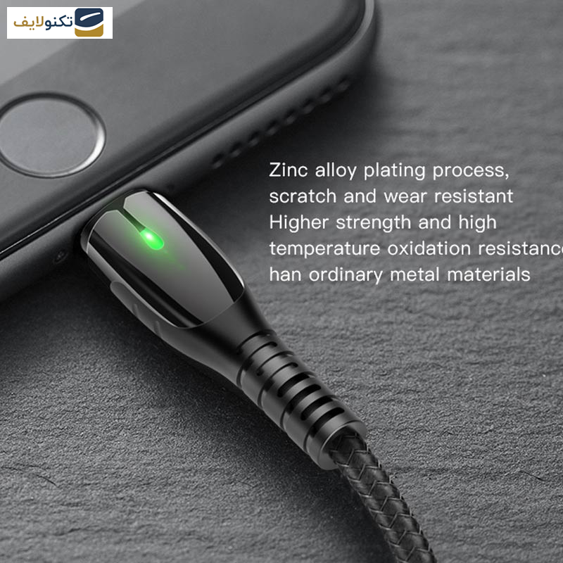 کابل USB به لایتنینگ یسیدو مدل CA-43 طول 1.2 متر