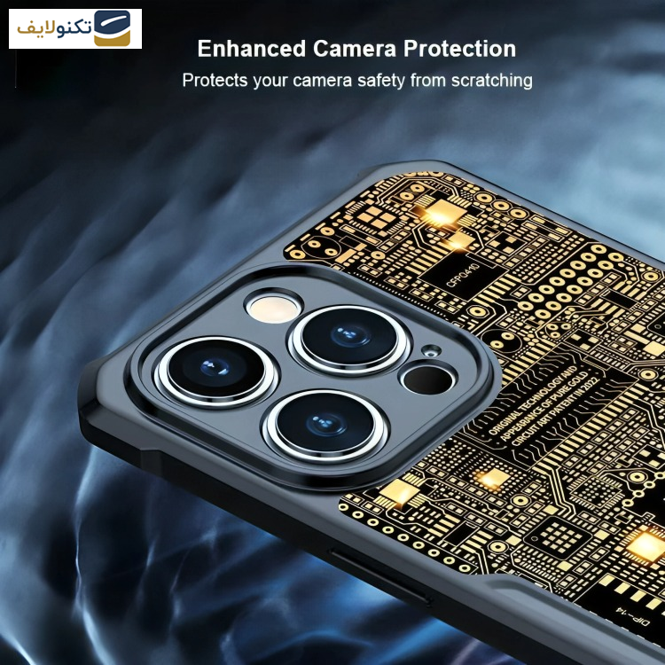 کاور ژاند مدل Xundd Gold مناسب برای گوشی موبایل اپل iPhone 14 Pro Max