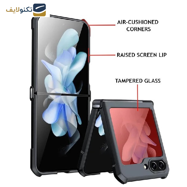 کاور ژاند مدل XUNDD Beatle مناسب برای گوشی موبایل سامسونگ Galaxy Z Filip 5