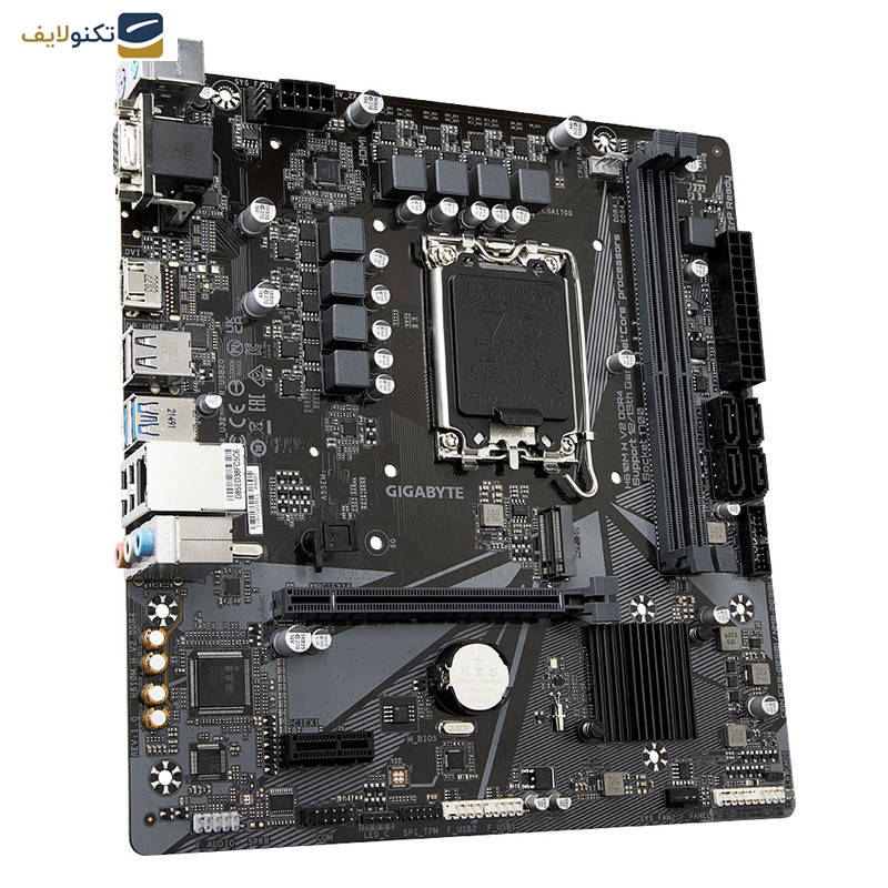 مادربرد گیگابایت مدل H610M H V2 DDR4 rev. 1.0 مادربرد گیگابایت مدل H610M H V2 DDR4 rev. 1.0