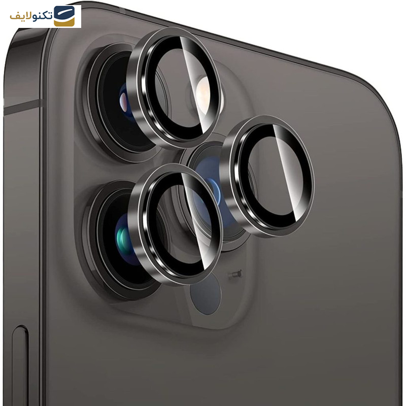 محافظ لنز دوربین کرا فیلم مدل رینگی کد 01 مناسب برای گوشی موبایل اپل iPhone 13 Pro / 13 Pro Max