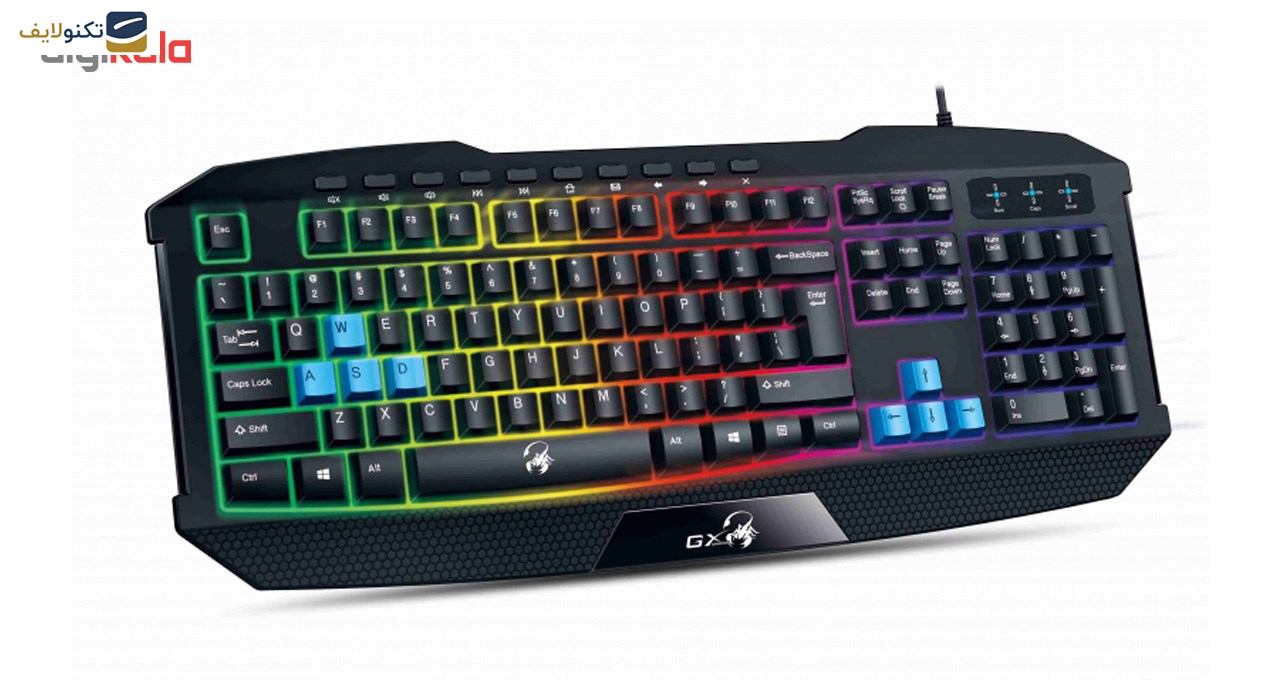 کیبورد مخصوص بازی اسکورپیون مدل K215 کیبورد مخصوص بازی اسکورپیون مدل K215