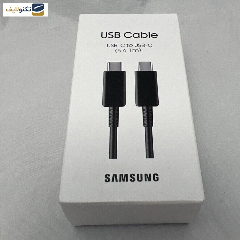 کابل تبدیل USB-C سامسونگ مدل EP-DN975BBEGWW طول 1 متر کابل تبدیل USB-C سامسونگ مدل EP-DN975BBEGWW طول 1 متر