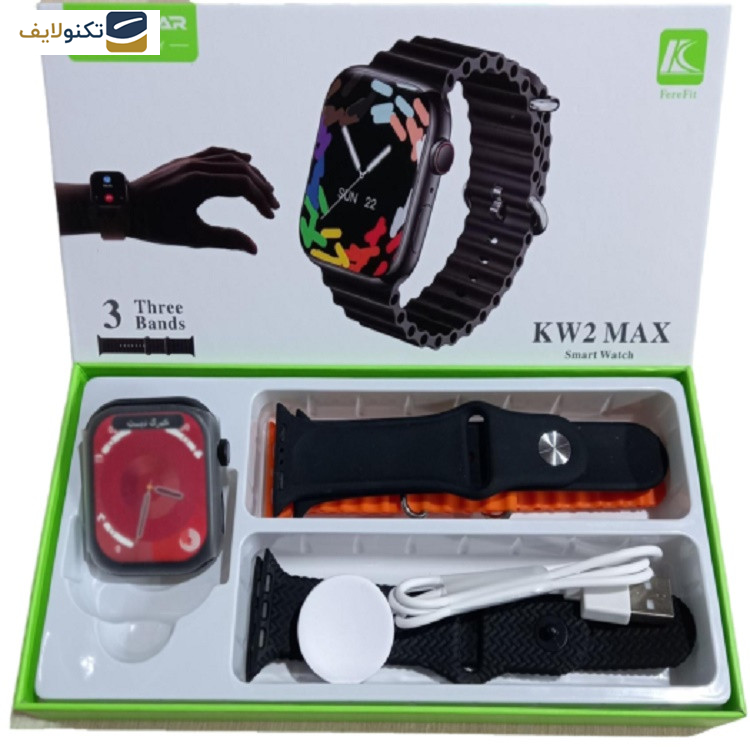 ساعت هوشمند مدل kw2 max ساعت هوشمند مدل kw2 max