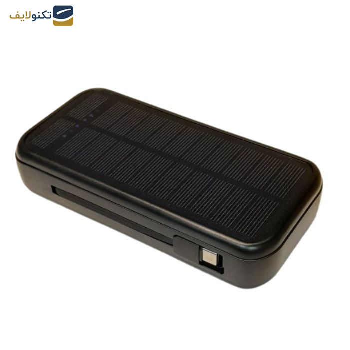 پاوربانک خورشیدی گرین لاین مدل PD20W SOLAR2 ظرفیت 16000 میلی آمپر ساعت