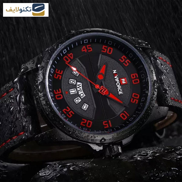 ساعت مچی عقربه‌ای مردانه نیوی فورس مدل nf9124 r
