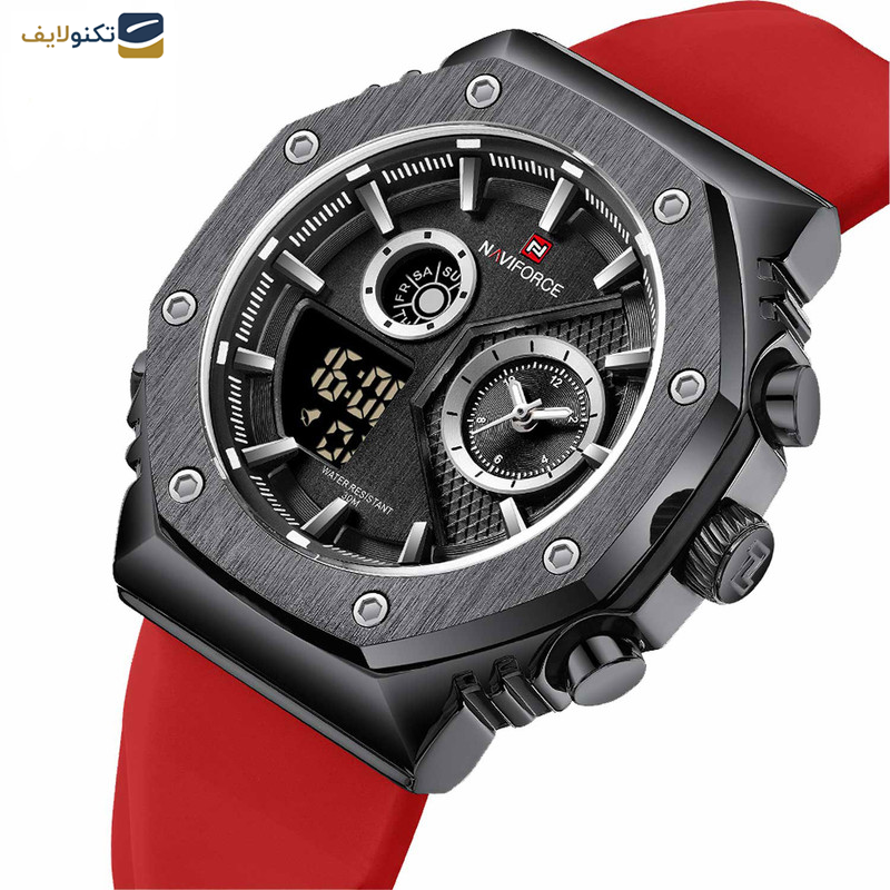 ساعت مچی عقربهای مردانه نیوی فورس مدل NF9216 ساعت مچی عقربهای مردانه نیوی فورس مدل NF9216