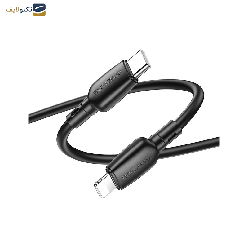 کابل تبدیل USB-C به لایتنینگ بروفون مدل  BX93 PD 20W طول 1 متر