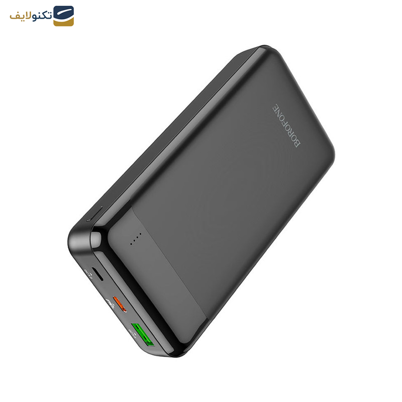 پاوربانک بروفون مدل BJ19A 20WPD+QC3.0 ظرفیت 20000 میلی‌ آمپر ساعت