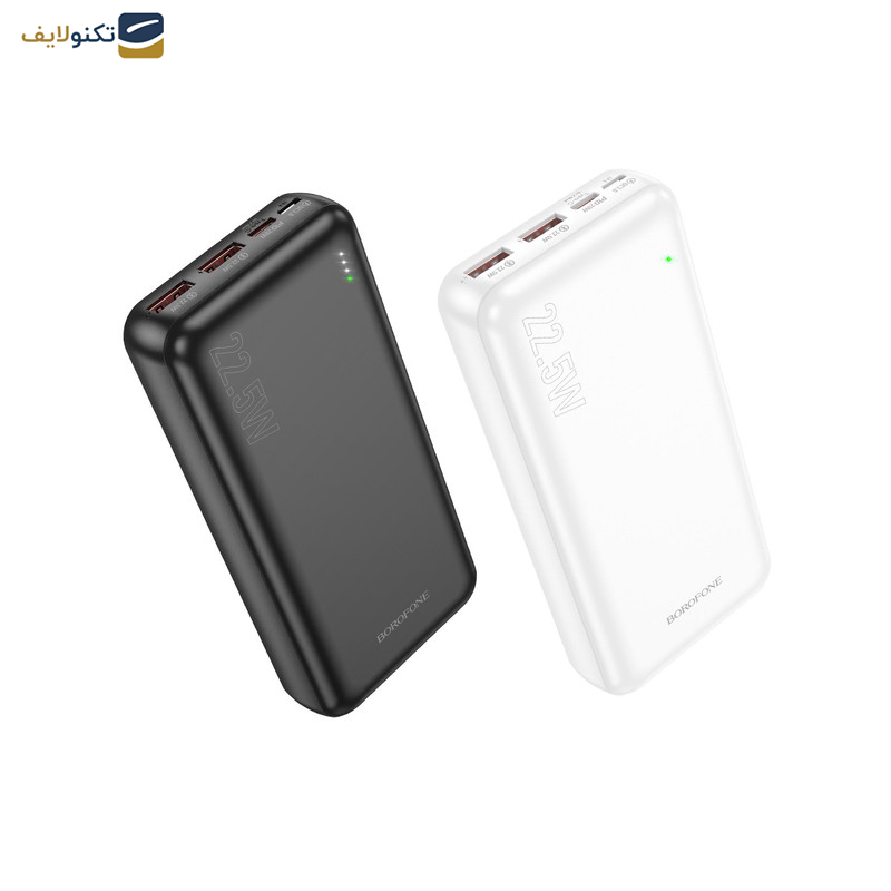  پاوربانک بروفون مدل BJ38A  ظرفیت 20000 میلی آمپر ساعت