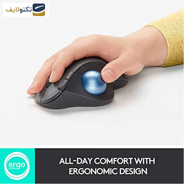 ماوس بی سیم لاجیتک مدل Ergo M575 ماوس بی سیم لاجیتک مدل Ergo M575