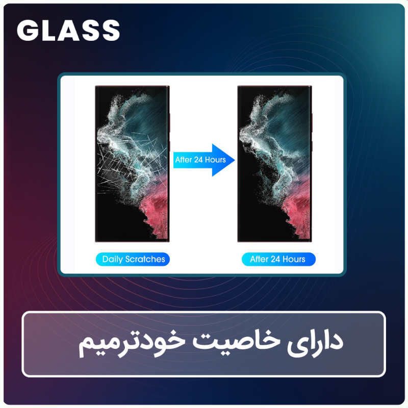 محافظ صفحه نمایش ضد اشعه آبی گلس مدل Resistant مناسب برای گوشی موبایل آنر X6b