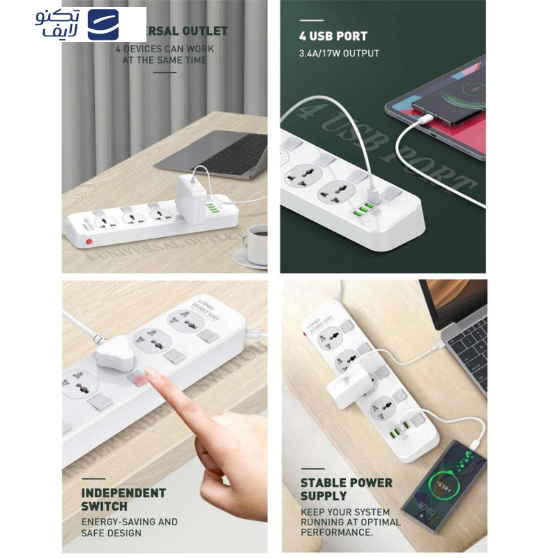 چندراهی برق الدینیو مدل SC4408