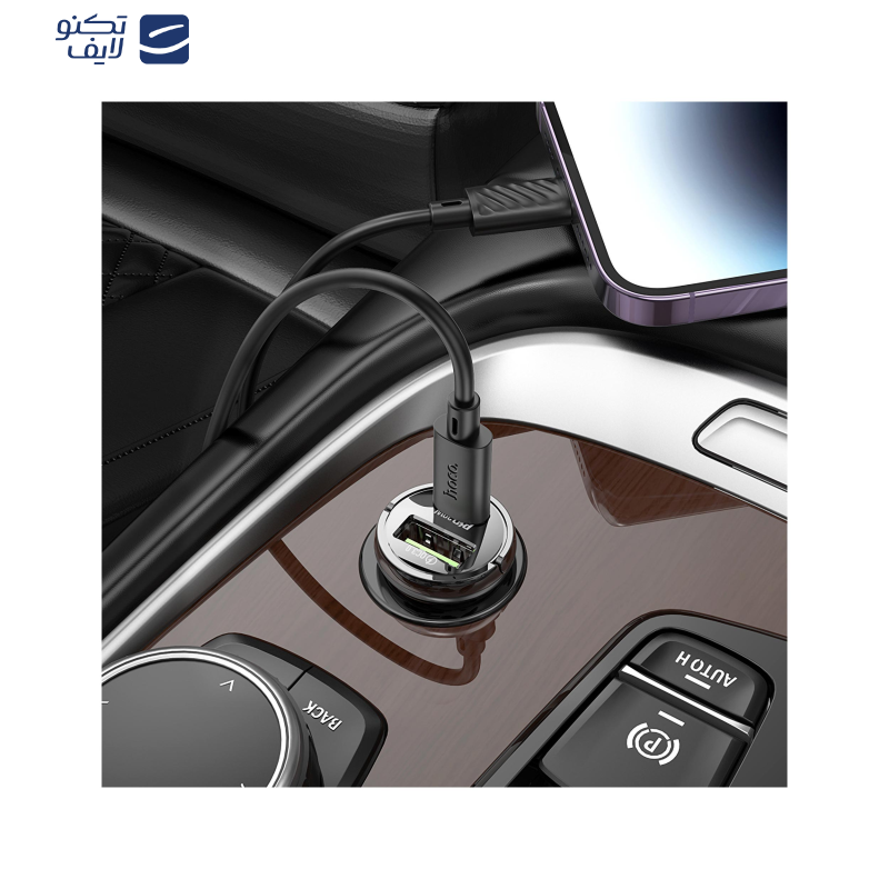 شارژر فندکی 30 وات هوکو مدل Z53A PD+ QC3.0 شارژر فندکی 30 وات هوکو مدل Z53A PD+ QC3.0