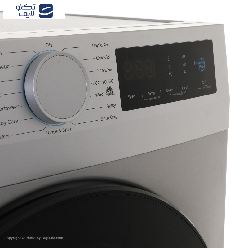 ماشین لباسشویی کنوود مدل KW - 8260 S ظرفیت 8 کیلوگرم