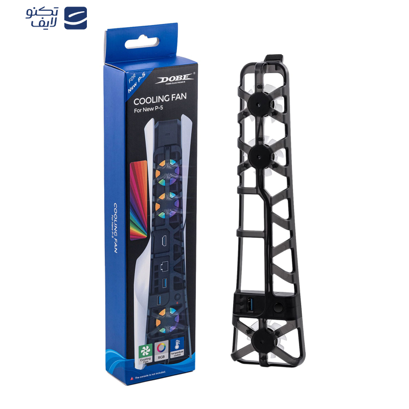 فن خنک کننده پلی استیشن 5 اسلیم دابی مدل TP5-3538 RGB
