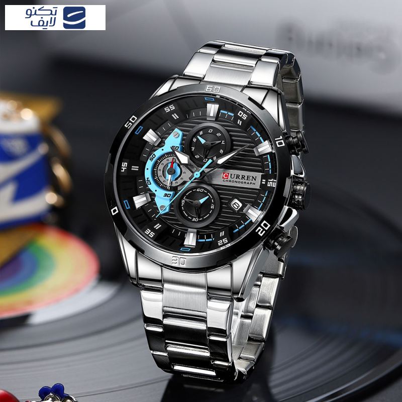 ساعت مچی عقربهای مردانه کورن واتچ مدل 8402-3 ساعت مچی عقربهای مردانه کورن واتچ مدل 8402-3