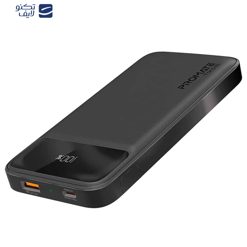 پاوربانک پرومیت مدل TORQ-10.BLACK ظرفیت 10000 میلی آمپر ساعت