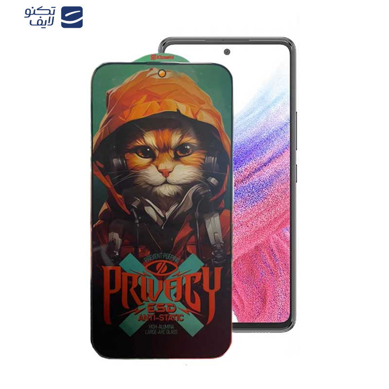 محافظ صفحه نمایش اپیکوی مدل Hoodie Cat مناسب برای گوشی موبایل سامسونگ Galaxy A53 5G/A52s 5G/A52 5G/A51