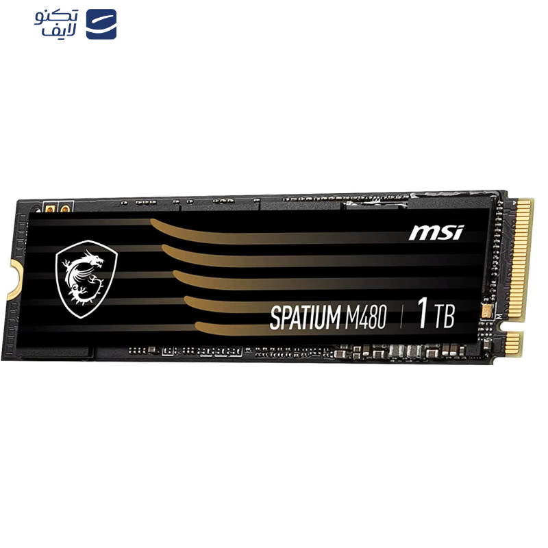 اس اس دی اینترنال ام اس آی مدل SPATIUM M480 PCIe 4.0 NVMe M.2 ظرفیت یک ترابایت 