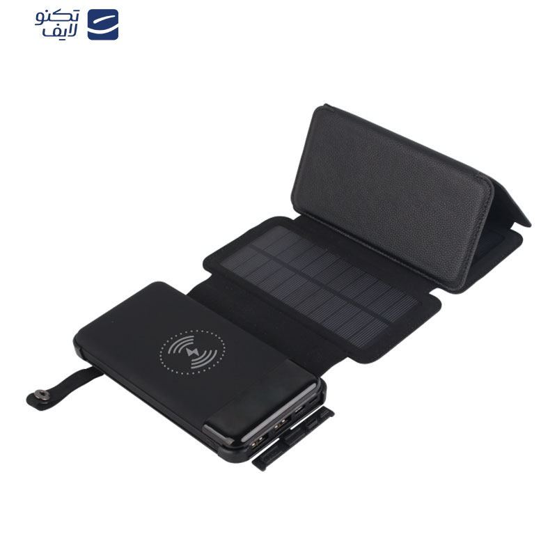 پاوربانک خورشیدی مدل WSC25 ظرفیت 10000 میلی آمپر ساعت