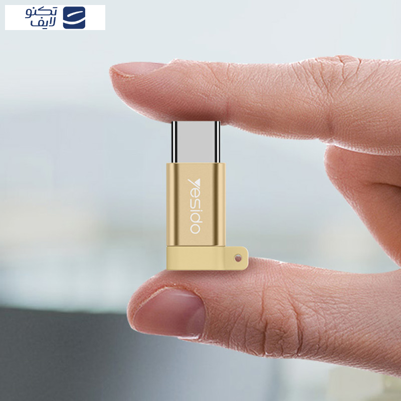 مبدل microUSB به USB-C یسیدو مدل GS04