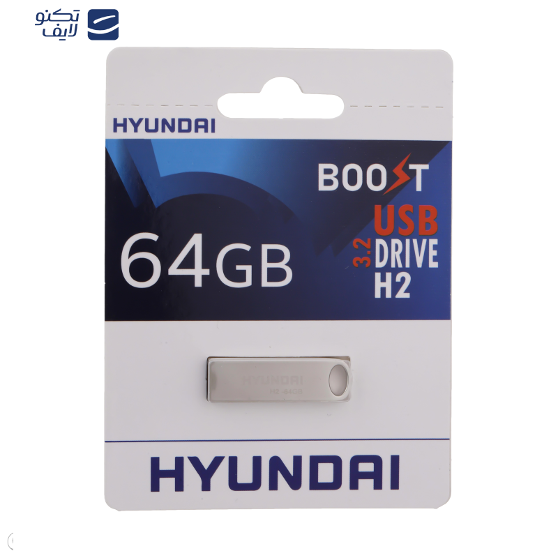 فلش مموری هیوندای مدل H2 USB 3.2 ظرفیت 64 گیگابایت