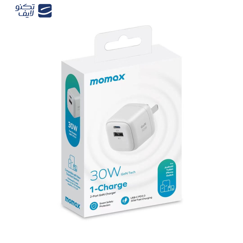 شارژر دیواری 30 وات مومکس مدل um71