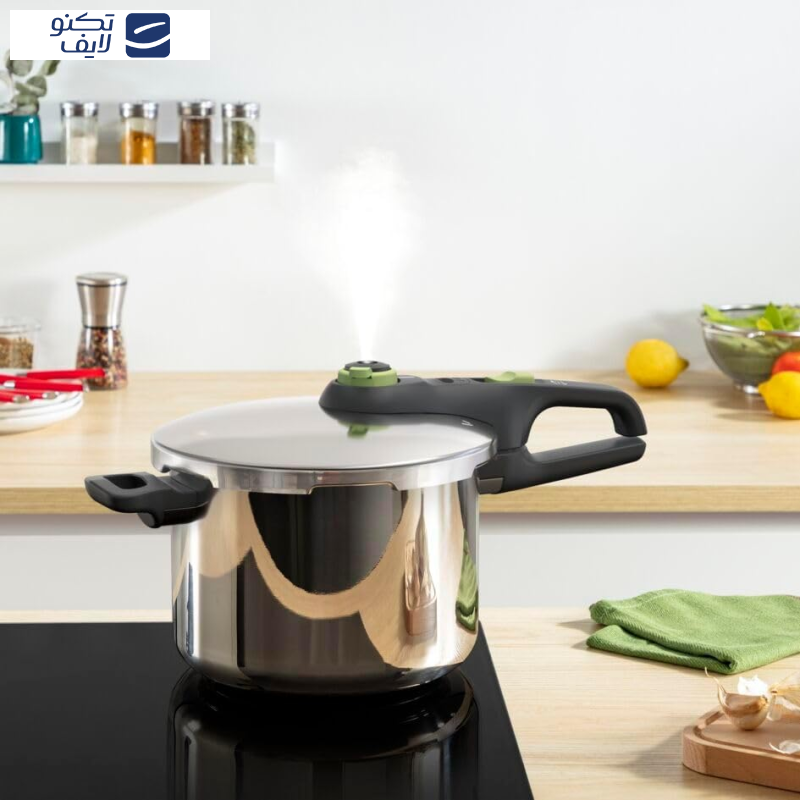 زودپز تفال مدل secure trendy 6L گنجایش 6 لیتر زودپز تفال مدل secure trendy 6L گنجایش 6 لیتر