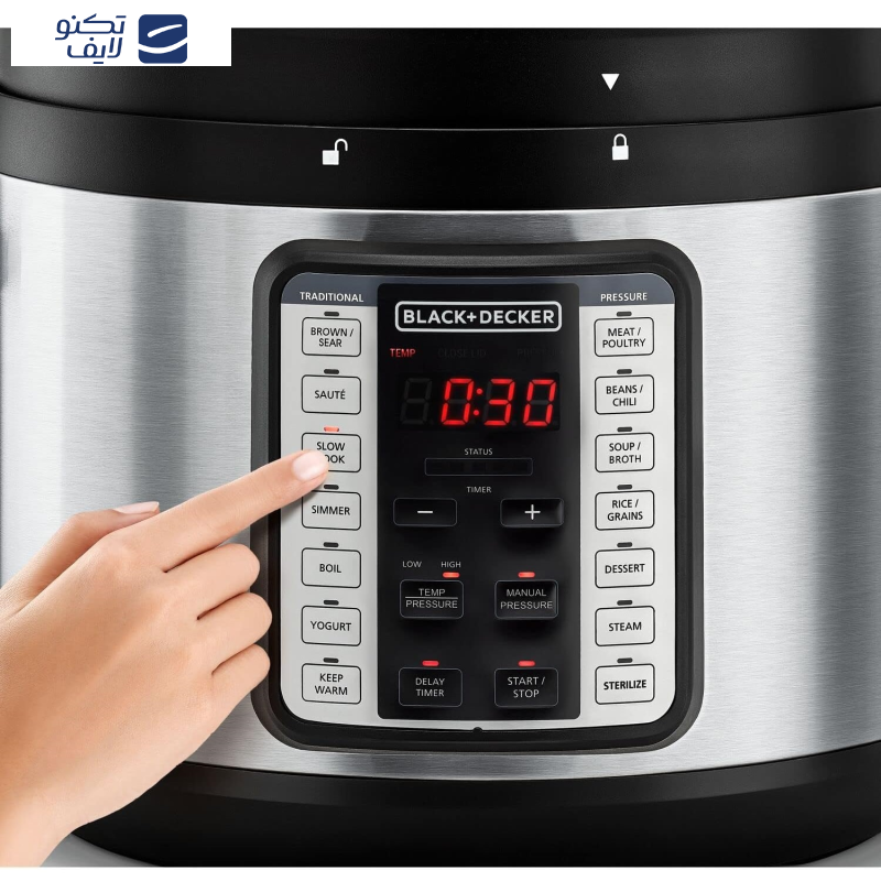 زودپز برقی بلک اند دکر مدل PCP1010