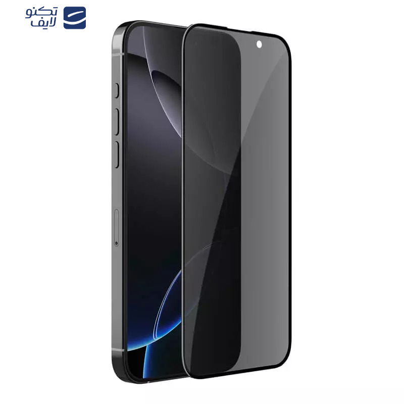 محافظ صفحه نمایش حریم شخصی کی زد دوو مدل Privacy Glass مناسب برای گوشی موبایل اپل iPhone 16 Pro Max