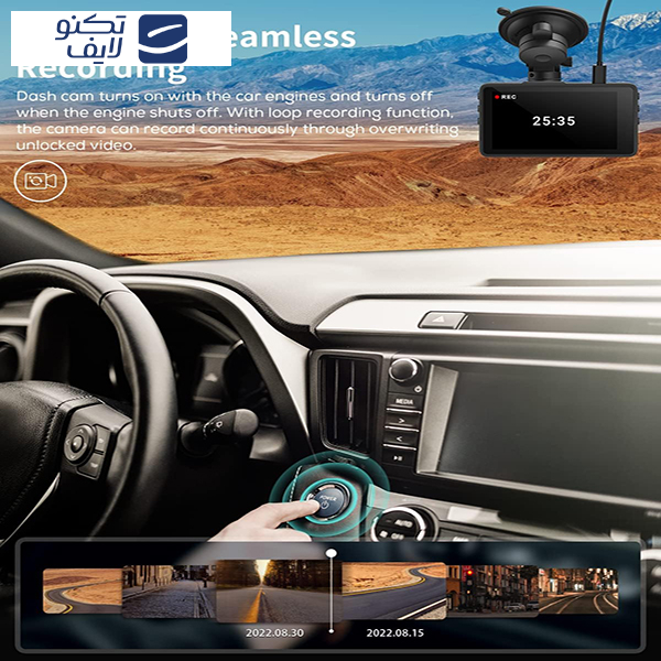 دوربین ثبت وقایع خودرو آی زیکر مدل GD100