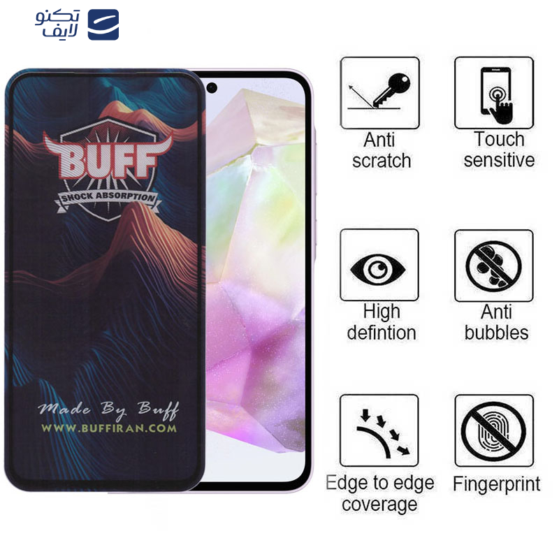 محافظ صفحه نمایش بوف مدل Mountain مناسب برای گوشی موبایل سامسونگ Galaxy A36