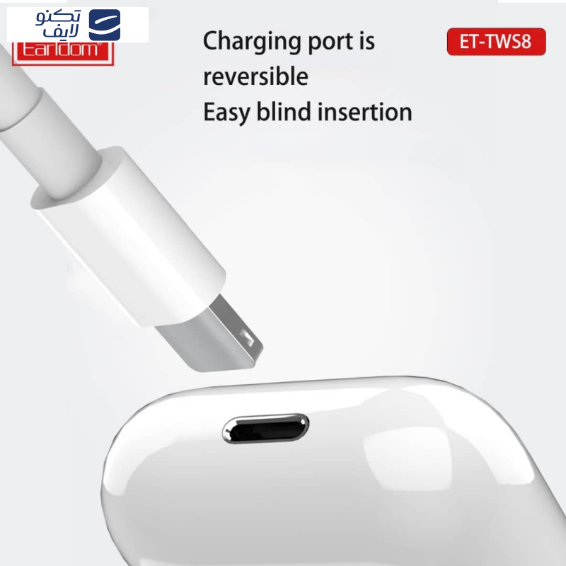 هندزفری بلوتوثی ارلدام مدل ET-TWS8