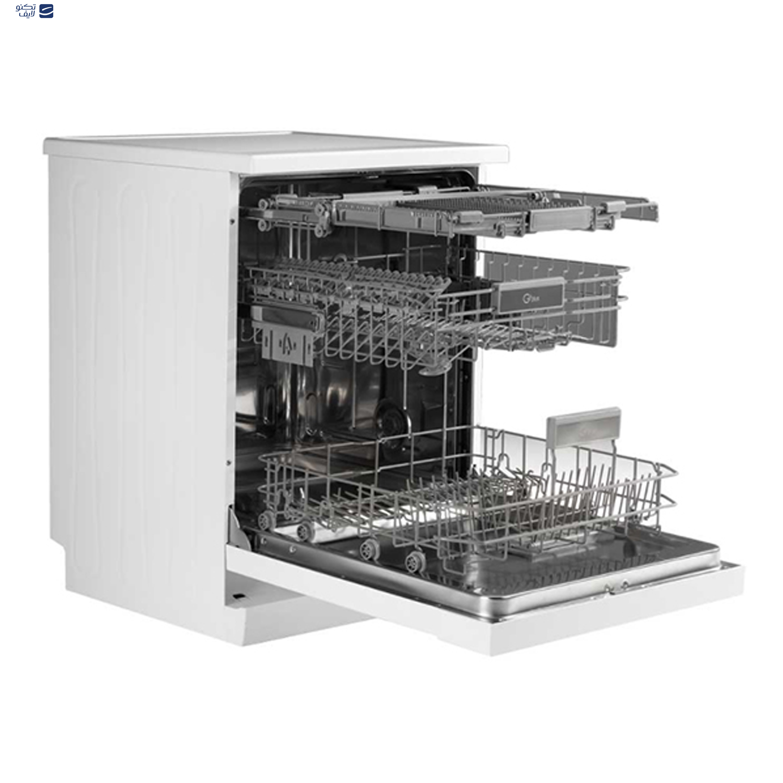 ماشین ظرفشویی 14 نفره جی پلاس مدل GDW-M463W